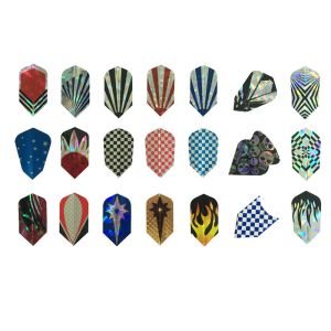 PET Dart Flights With Thickness 100micron, 125micron, 150micron