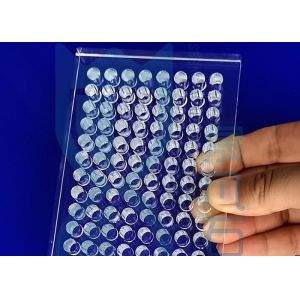 SIO2 96 Well Precision Glass Machining Flat Bottom UV Transparent Microplate