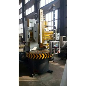 CK5112 Single Column Metal Cutting Machinery Vertical Boring Lathe