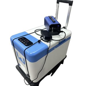 25L Capacity Refport Portable Mini Transfer -60 Degree Freezer with Helium