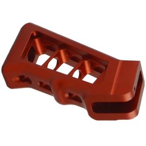 Anodized Aluminum Custom Precision Machining , Red Precision CNC Machining