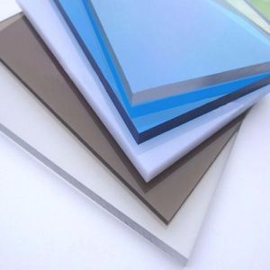 Cheap Polygao Scratch Resistant Hard Coated clear / Transparent Solid Polycarbonate Panels / Pc Solid Polycarbonate Sheet for sale