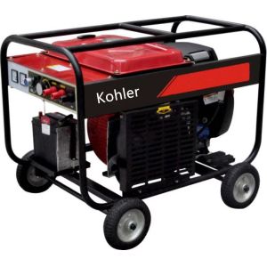 Air Cooling 300Amp Engine Driven Welding Machine AC Power 10kva Portable IP23