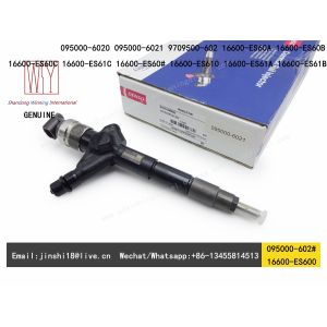 China DENSO GENUINE AND BRAND NEW COMMON RAIL FUEL INJECTOR 095000-6020, 095000-6024, 16600-ES600, 16600-ES60A, 16600-ES60B, 1 on sale