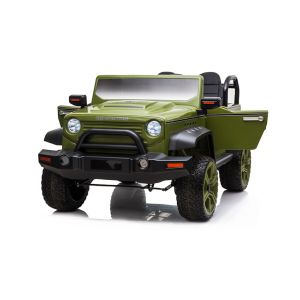 2 Motor 12V Ride On Jeep Remote Control TF Charging On Battery