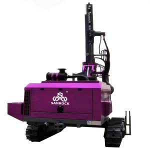 Mining Crawler Drilling Rig Hydraulic DTH Drilling Machine Rock Borehole