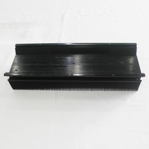Black Anodized Al6063 Skived Fin Heat Sink For CNC Machine Anti Corrosion