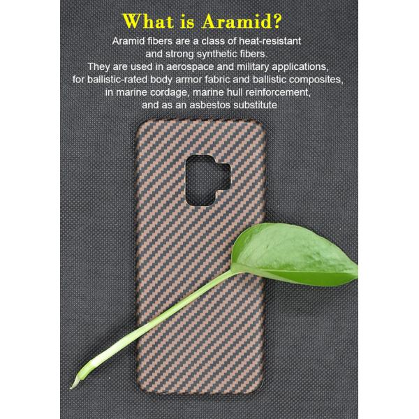 Anti Slip Real Samsung S9 Aramid Fiber Samsung Case