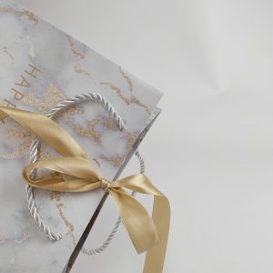 Customized Paper Bags Biodegradable Paper Pouch For Shopping With Logo Printing