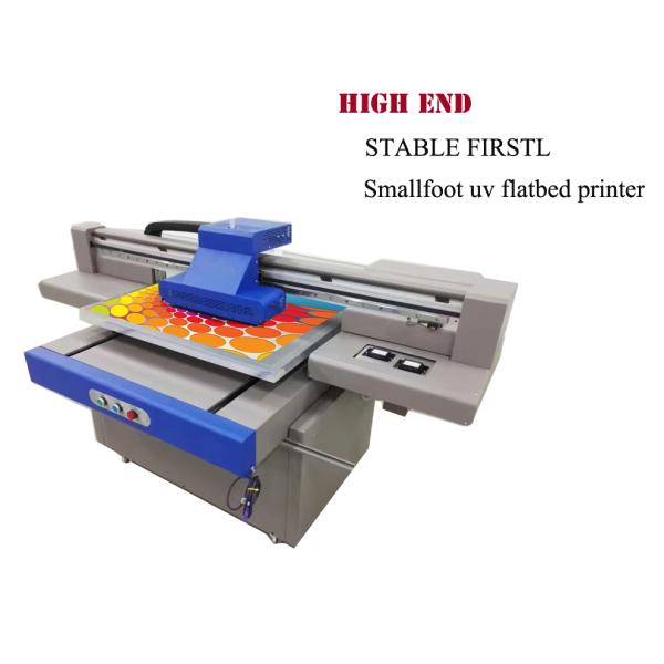 90x60cm small size UV flatbed printer with high resolution
