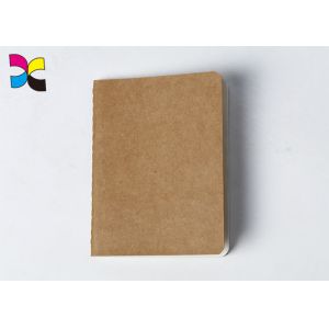 Classical And Recyclable Kraft Paper Custom Printed Notebooks A5 With Logo