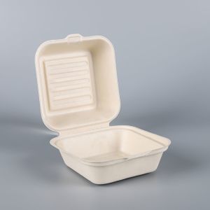 Sugarcane tableware paper burger box