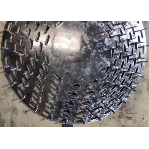 7" Diameter Anti Split Plate Round Galvanized