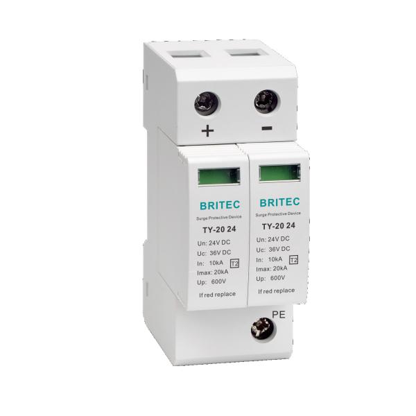 TY-20 24 SPD pv surge protection device Lightning 24 DC 36V DC spd solar surge