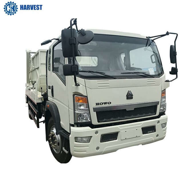 4x2 160hp 8cbm Swing Arm Garbage Compactor Special Purpose Truck