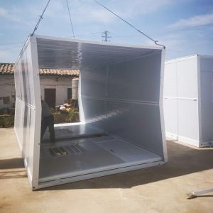 Versatile And Practical Folding Container House With Steel Frame Structure