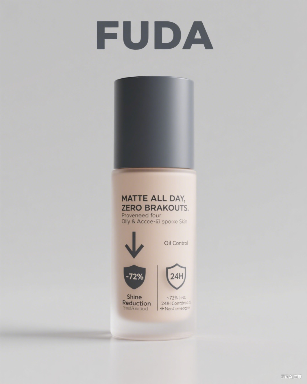 Matte moisturizing gel, microencapsulated technology, no acne-causing effects