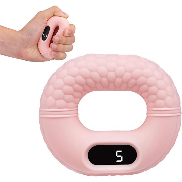Quality Smart Silicone Grip Ring Counting Games Finger Grip APP Remote Control Forearm Muscle Strengthening Waterproof Device wholesale