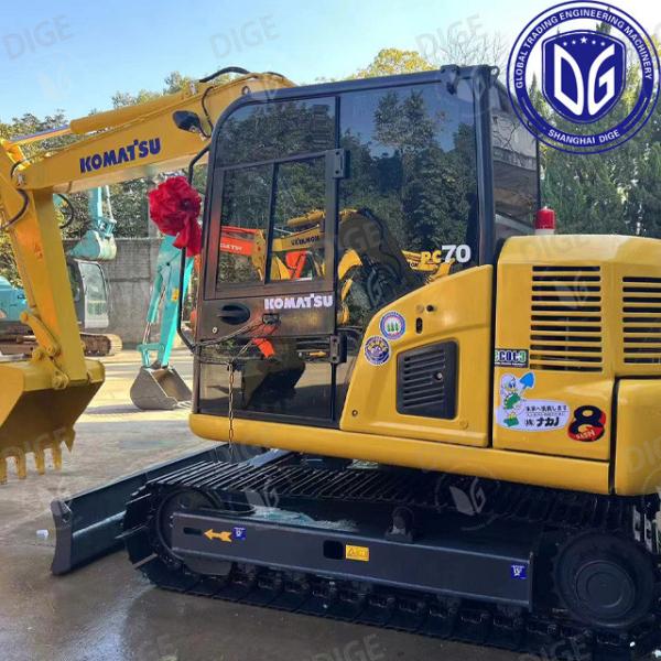 Quality Origin Japan PC70 Used Komatsu Excavator PC70 Excavator Secondhand Komatsu Excavator PC70 wholesale