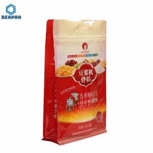 China Stand Up Zipper Flat Bottom 150g Coffee Bags With Valve on sale