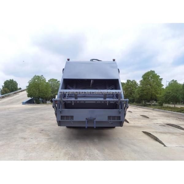 Construction Waste Cleaning Residential Property Waste Compression Truck Euro 4 Emission Standard