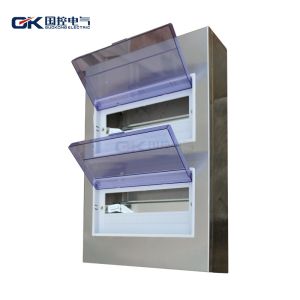 Stainless Steel Electrical Distribution Board Laser Drilling Metal DB Box