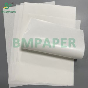 30gsm 60gsm MG Calendared White Kraft Paper For Sugar Packet PE Coating One Side