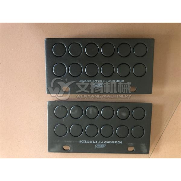 Quality Lonking wheel loader genuine spare parts 408107-108 brake pad wholesale