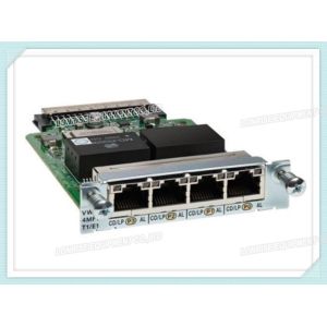Cisco VWIC3-4MFT-T1/E1 Network Module Voice / WAN Interface Card For ISR Router