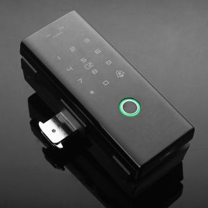 Remote Control Digital Glass Door Fingerprint Office Biometric Locks