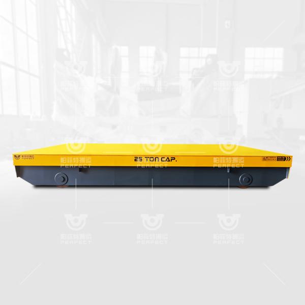 Quality Guided Material Transfer Cart Can Applied Drum Steel Beam Transport Cart wholesale