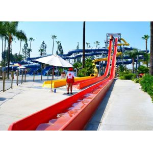 Cheap Custom Speed Slide Outdoor Commercial Water Park Equipments Fiberglass Slides For Adult for sale