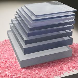 6mm Transparent 4*8feet Polycarbonate Solid Sheet For Safety Barrier