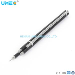 XLPE/PE/PVC Insulated Drop Service Aerial Bundle Cable AAC/AAAC/ACSR for Power