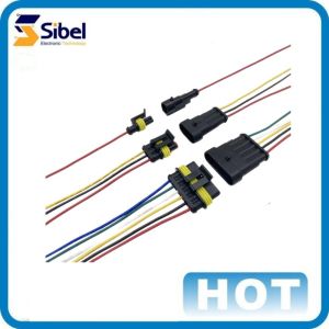Customized 5 Pin Wiring Harness 5 Wires 5 Pin Socket Wiring Harness for Car