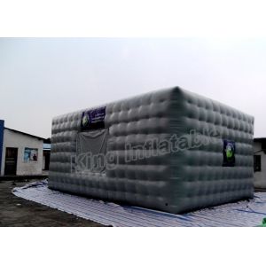 Plato PVC Tarpaulin Inflatable Event Tent With Square Shaped For Outdoor