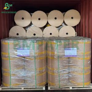 Cheap 35gsm Unbleached / Bleached Non Fluoro Greaseproof Paper Kit 3 - 8 Custom Roll for sale