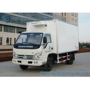 China Right Hand Drive Small 4 ton Refrigerator Van Truck FOTON - FORLAND 4x2 on sale
