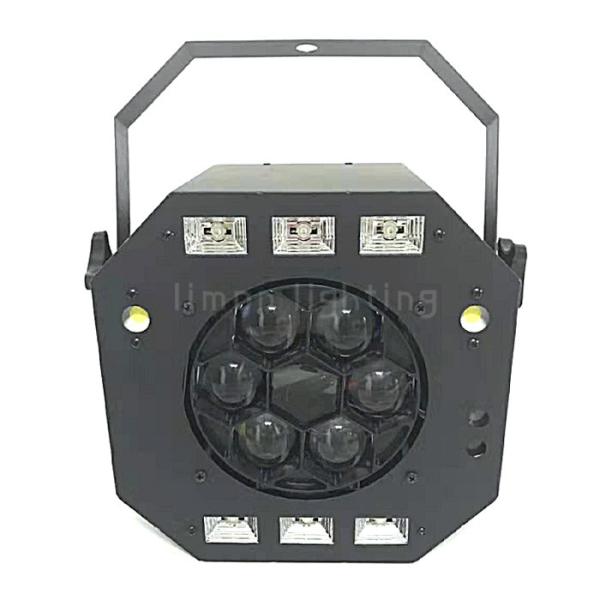Quality UV Color Bee Eyes LED Strobe Laser Super 4in1 Mini Effect Stage Wedding Lights wholesale