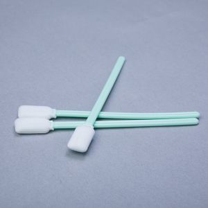 Industrial Solvent Cleaning Swabs Thermally Bonded Foam Head Easy To Use