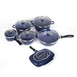 New Arrival 23Pcs Multi-Purpose Aluminum Non-Stick Cooking Pot And Pan Sets With
