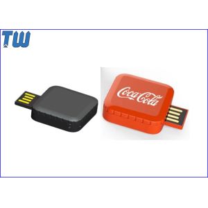 Mini Square Twister Plastic 16GB Pen Drive USB Flash Drive Free Key Ring
