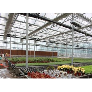 China Large Ventilated Area Forest Garden Greenhouse Galvanized Frame Finishing on sale
