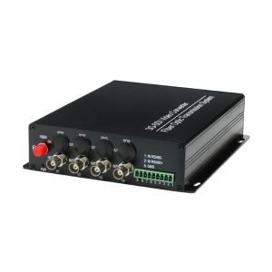 Single Mode 1080P Video 4 Channel 3G-SDI Video to Fiber Converter