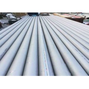 Polished Stainless Steel Pipe Tubing Round For Gas Pipeline / Building