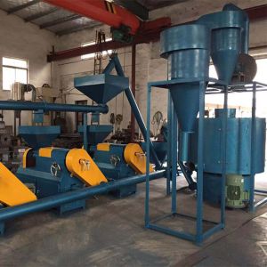 XMF420 Rubber Grinder Machine Tire Recycling Line 10-20 Mesh