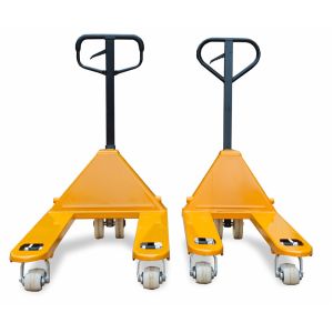 Lifting 80mm 195mm Manual Material Handling Pallet Trucks