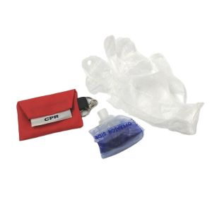 Saferlife CE cpr manikin face shield mask cpr life keychain kit