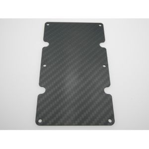 Twill Matte 3K 1mm Machining Carbon Fibre of High Corrosion Resistance