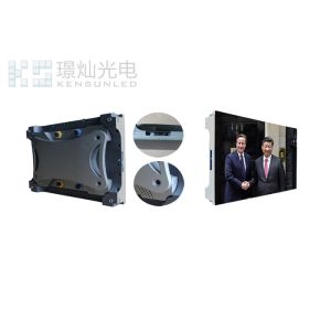 Cheap Indoor Die Casting Al LED Display Cabinet Rental P1.923MM 400x300mm for sale